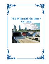 Vấn đề an ninh cho hầm ở Việt Nam
