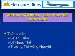 Vietnam Airlines - Linh hoạt để cạnh tranh