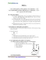 Xác định khối lượng riêng của ximăng – cát xác định khối lượng thể tích của ximăng – cát – đá – gạch đất sét nung