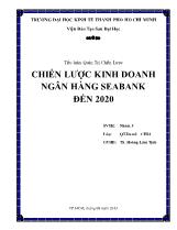 Chiến lược kinh doanh ngân hàng SeaBank đến 2020