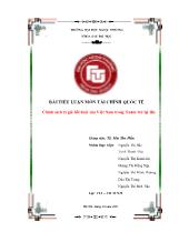 Chính sách tỷ giá hối đoái của Việt Nam trong 5 năm trở lại đây