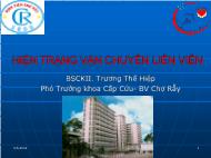 Đề tài Hiện trạng vận chuyển liên viên