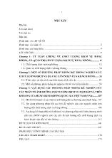 Nghiên cứu về chất lượng dịch vụ hàng không mặt đất và trên không và các yếu tố ảnh hưởng đến cảm nhận của hành khách về chất lượng dịch vụ