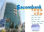 Sacombank Tăng vốn