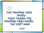 Thị trường trái phiếu - Thực trạng thị trường trái phiếu tại Việt Nam