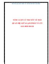 Tóm lượt lý thuyết về mối quan hệ giữa lạm phát và tỷ giá hối đoái