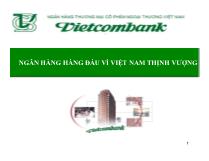 Cho vay dự án bất động sản tại VietcomBank