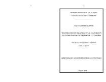 The influence of organizational cultures on incentive systems in vietnamese enterprises