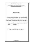 Tóm tắt luận án Nghiên cứu phương pháp tính toán nền đắp có gia cường bằng vải địa kỹ thuật trong các công trình xây dựng đường ô tô ở Việt Nam