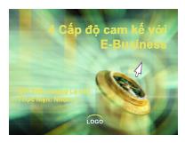 4 Cấp độ cam kế với E-Business