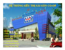 Hệ thống siêu thị Sài Gòn Co-Op