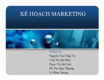 Kế hoạch marketing