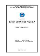 Khóa luận Đánh giá tài nguyên du lịch nhân văn của thành phố Hưng Yên