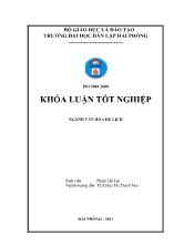 Khóa luận Một số giải pháp nhằm nâng cao chất lượng dịch vụ phòng tại khách sạn Sơn Nam – Nam Định