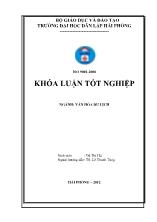 Khóa luận Tìm hiểu di tích đền cúc bồ - Ninh Giang – Hải dương, hiện trạng và giải pháp