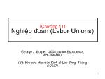 Kinh tế lao động - Chương 11: Nghiệp đoàn (Labor Unions)