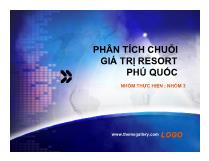 Phân tích chuỗi giá trị Resort Phú Quốc