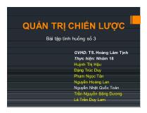 Quản trị chiến lược