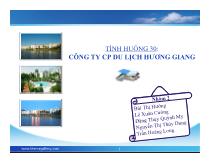 Tìm hiểu về Công ty cổ phần du lịch Hương Gian