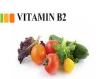 Tìm hiểu về Vitamin B2