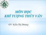 Đề tài Cơ sở để xây dưng kịch bản biến đổi khí hậu và nước biển dâng ở Việt Nam