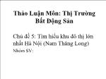 Đề tài Tìm hiểu khu đô thị lớn nhất Hà Nội (Nam Thăng Long)