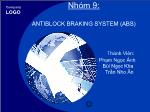 Antiblock braking system (abs)