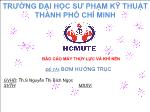 Đề tài Bơm hướng trục