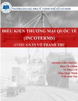 Điều kiện thương mại quốc tế (incoterms)