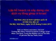 Lập kế hoạch và xây dựng các dịch vụ lồng ghép ở Israel