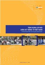 Tận dụng cơ hội dân số vàng ở Việt Nam - Cơ hội, thách thức và các gợi ý chính sách