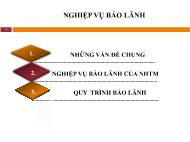 Nghiệp vụ bảo lãnh