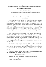 Quản trị rủi ro tại ngân hàng thương mại Việt Nam theo hiệp ước basel II