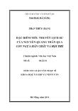 Tóm tắt Luận văn Đặc điểm tiểu thuyết lịch sử của Nguyễn Quang Thân qua con ngựa Mãn Châu và hội thể