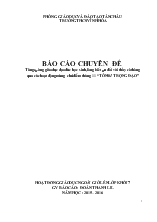 Tăng cường giáo dục đạo đức học sinh, lòng biết ơn đối với thầy cô thông qua các hoạt động mừng chủ điểm tháng 11 “TÔN SƯ TRỌNG ĐẠO”