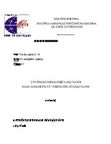 Đề tài Ý tưởng kinh doanh sữa đậu nành Báo cáo nghiên cứu thị trường sữa đậu nành