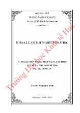 Khóa luận Đánh giá chất lượng phục vụ của bộ phận lễ tân tại nhà nghỉ dưỡng 382 – Bộ công an