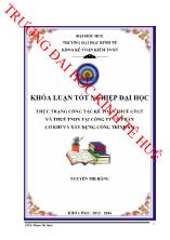 Khóa luận Thực trạng công tác kế toán thuế giá trị gia tăng và thuế thu nhập doanh nghiệp tại công ty cổ phần cơ khí và xây dựng công trình 878