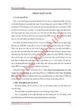 Khóa luận Thực trạng và giải pháp nâng cao chất lượng cho vay tiêu dùng tại ngân hàng Đầu tư và Phát triển Việt Nam chi nhánh Huế