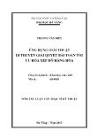 Luận văn Ứng dụng giải thuật di truyền giải quyết bài toán tối ưu hóa xếp dỡ hàng hóa