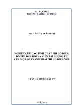 Luận án Nghiên cứu các tính chất phi cổ điển, dò tìm đan rối và viễn tải lượng tử của một số trạng thái phi cổ điển mới