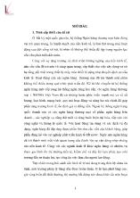 Luận văn Nâng cao chất lượng tín dụng tại Ngân hàng nông nghiệp và phát triển nông thôn Việt Nam – Chi nhánh Tràng An Hà Nội