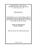 [Tóm tắt] Luận án Ảnh hưởng của các yếu tố địa chất và giải pháp nâng cao hệ số thu hồi đối với thân dầu trong đá móng nứt nẻ mỏ Sư Tử Đen và Sư Tử Vàng