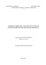 [Tóm tắt] Luận án Mô hinh tự thich nghi – giao thức họ TCP cho các ứng dụng đa phương tiện trong mạng không dây