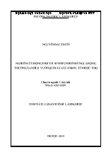 [Tóm tắt] Luận án Nghiên cứu động thái tái sinh tự nhiên rừng lá rộng thường xanh tại vườn quốc gia Xuân Sơn, tỉnh Phú Thọ