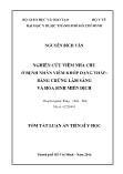 [Tóm tắt] Luận án Nghiên cứu viêm nha chu ở bệnh nhân viêm khớp dạng thấp: bằng chứng lâm sàng và hóa sinh miễn dịch