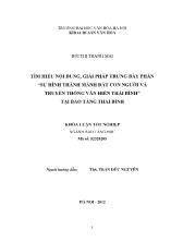 Khóa luận Tìm hiểu nội dung, giải pháp trưng bày phần “sự hình thành mảnh đất con người và truyền thống văn hiến thái bình” tại bảo tàng Thái Bình