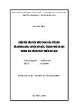 Luận văn Biến đổi văn hóa mưu sinh tại cư dân xã Hương Sơn, huyện Mỹ đức, thành phố Hà nội trong bối cânh phát triển du lịch