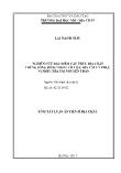 Luận văn Nghiên cứu đặc điểm cấu trúc địa chất trũng sông hồng theo tài liệu địa vật lý phục vụ điều tra tài nguyên than