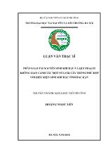 Luận văn Phân loại tài nguyên sinh khí hậu và quy hoạch không gian canh tác một số loài cây trồng phù hợp với điều kiện sinh khí hậu tỉnh Bắc Kạn